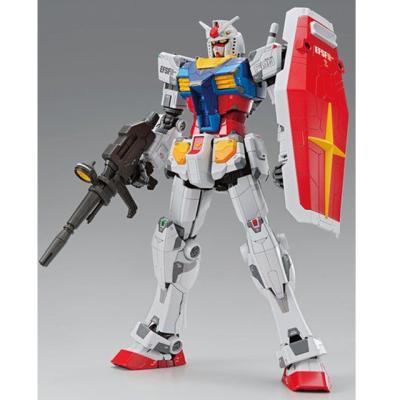 China Plastic Gundam Action Numbers Cartoon Toy 1/100 RX-78F00 Gundam MG Model Kits for sale