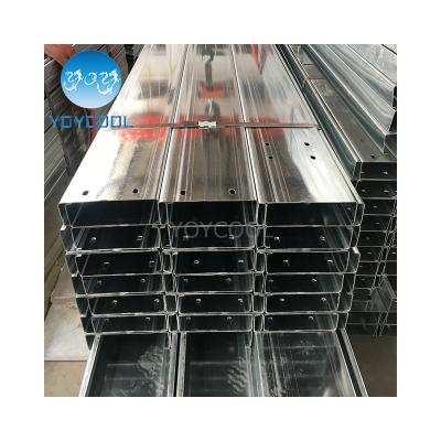 China Support system NUMBER ONE galvanized steel C purlins, Z purlins for sale