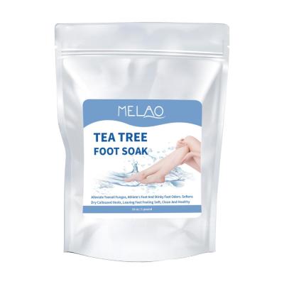 China Foot Private Label Price Good Foot Care Tea Tree Foot Soak for sale