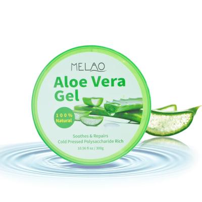 China Nourishing Organic Aloe Vera Gel Best Brand Seven Minerals Melao Skin Care Product With 100% Pure Natural Moisturizer Aloe Vera Gel Bio for sale