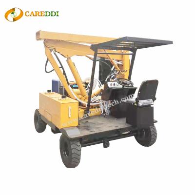 China Road Construction Micropile Ram Mini Excavator Pile Driver Guardrail Hydraulic Ram for sale