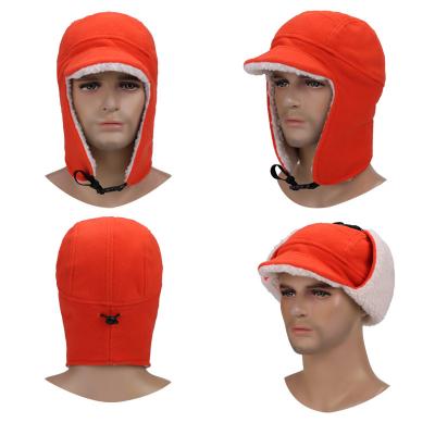 China JOINT JOINT outdoor riding warm earmuffs wool lamb cold warm winter windproof hat hat men and women for sale