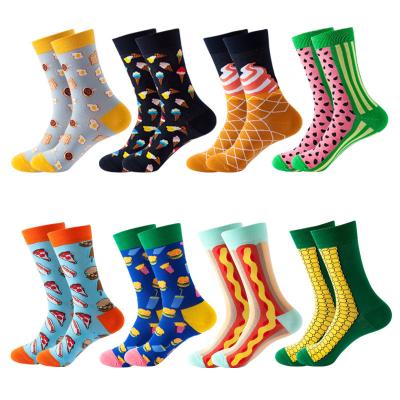 China Breathable Fashion Breathable Brand Stocking Men And Women In The Same Hip Hop Hose Cotton Socks for sale