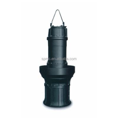 China Drinking water treatment QZ/QH vertical electric Irrigation Axial flow submersible water pump from SPMC for sale