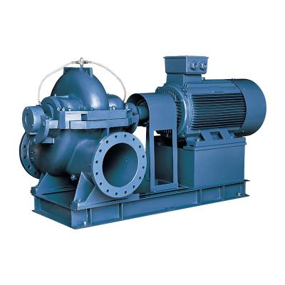 China Irrigation and Agriculture OTS series horizontal electric driven double suction split case large capacity water pump for sale