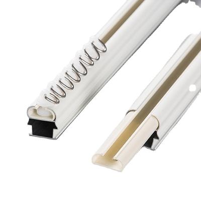 China Delivery 2 Southwest Expressway Rod Curtain Ceiling Curtain Tension Rod Electric Curtain Rod Blinds for sale