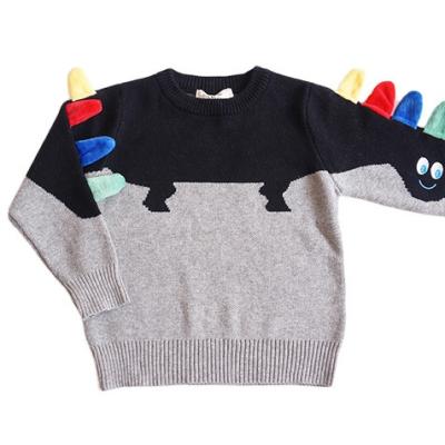 China Nice And Comfortable Creative Long Sleeve Boys Anti-Shrink Sweater for sale