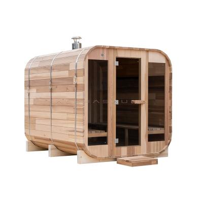 China Computer control panel outdoor steam shower cabin sauna room ozone steam sauna for sale for sale