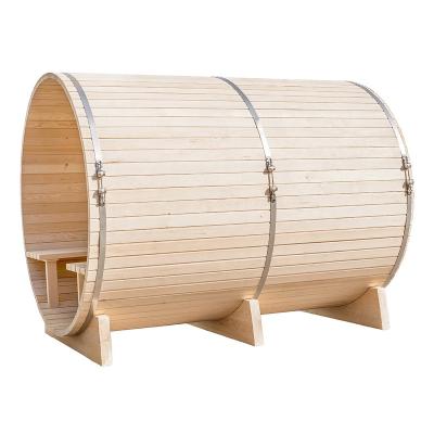 China Alphasauna Traditional Outdoor Infrared Sauna Room (Wooden) For 3-4 Person Infared Sauna Dome for sale