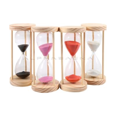 China Minimalist sauna hourglass timer sauna accessories with screw for wall mounting installation/garden sauna for sale