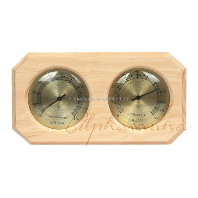 China China Manufacturer Computer Control Panel Wooden Outdoor Sauna Room Thermometer Hygrometer For Sale for sale