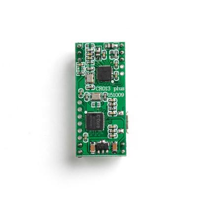 China ISO 14443 TYPE A B with AES 3DES 3 in 1 USB Magnetic Touch IC Chip RFID Smart Card Reader 13.56 MHz EMV MSR Module for sale