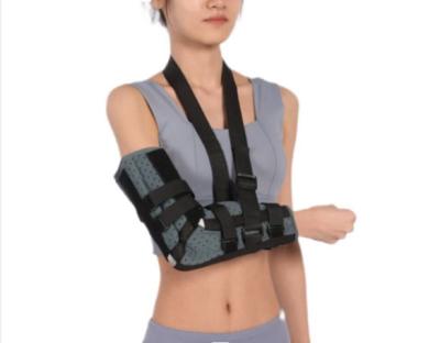 China Comfortable Breathable Elbow Joint Support Elbow Brace Medical Health Care Supplies Adjustable Arm Sling Brace for sale