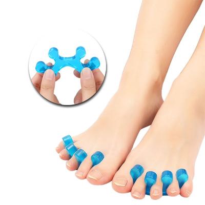 China Wholesale Toe Spacer Bunion Corrector Toe Stretcher Silicone Comfortable Breathable Soft Gel Toe Separator for sale