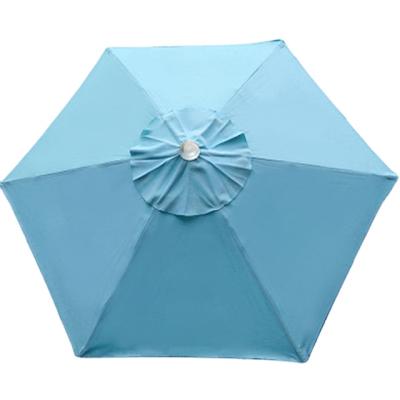 China High quality outdoor umbrella polyester fabric strong windproof beach umbrella for sale