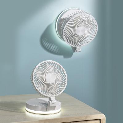 China Universal Rechargeable Wall Mounted Fan Folding Folding Portable Fan for sale