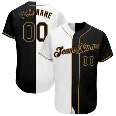 China 2022 New Polyester Fabric Lightweight Two Tone Colors New Sports Wear Quick Dry 100% Custom Baseball Uniforms / Custom Sublimation Baseball Tank Top for sale