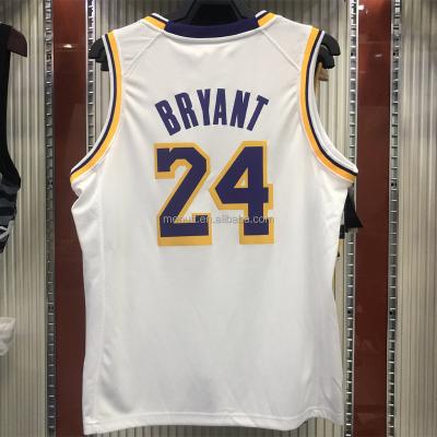 China Best Quality Anti-UV Embroidered Bryant #8 Mamba #23 James #34 Shaquille O'Neal Style Stitched Basketball KB #24 Tank Top for sale