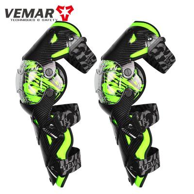 China Vemar Motorcycle Protectors Adult Knee Pads Elbow Pads Four-piece Stainless Steel Knight Anti-fall Protectors Riding Cross Country for sale