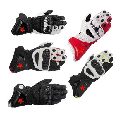 China Wildmx Full Finger PRO Long Glove Moto Rider Leather Gloves Driving Motorbike Mountain Bike Street Racing Gloves Winter for sale