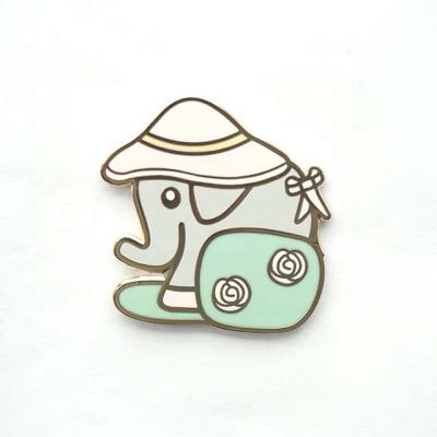 China High Quality Custom Gold Plated Hard Enamel Pins Clothing Hat Anime Metal From America China Manufacturers for sale