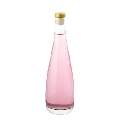 China Factory 500ml Beverage Factory 500ml Glass Bottle Bottle Ice Wine Fruit Wine Ice Wine Liquor Luxury Sparkle Bottle for sale