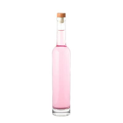 China Wholesale 250ml 400ml Empty Bottle, 550ml 750ml Wine Bottle Glass Wine Beverage Glass Bottle With Stopper for sale