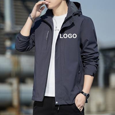 China Custom Mens Polyester Anorak Jacket Anorak Sports Outdoor Windproof Plus Size Mens Jackets for sale