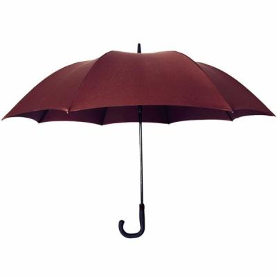 China Straight umbrella with curved handle for sale