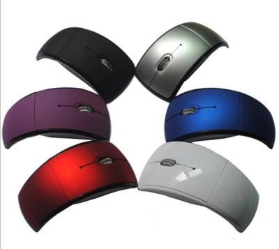 China 2.4ghz usb wireless foldable optical mouse for sale