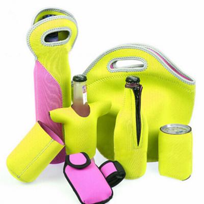 China Customized neoprene bottle holder for sale