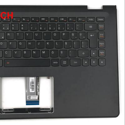 China New original TR Turkish keyboard for LENOVO FLEX 3-1470 yoga 500-14 backlit palmrest keyboard CABLE 3-1470 for sale