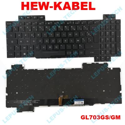 China New original FR French keyboard for ASUS GL703G GL703GS GL703GM FR backlit keyboard GL703G GL703GS GL703GM for sale