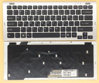 China New Original GK USA Greek UK Keyboard For SONY SR SR13 SR33 SR28 VGN-SR26 Silver Frame Keyboard SONY SR SR13 SR33 SR28 VGN-SR26 for sale