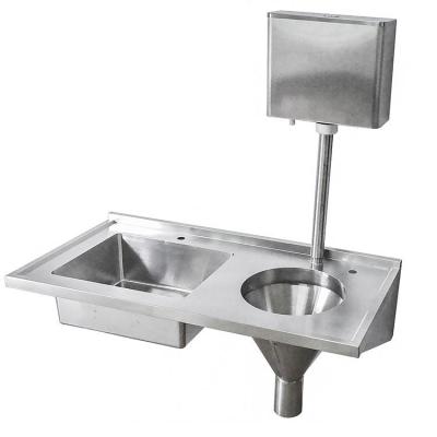 China Hot Selling 304 Stainless Steel Faucet Sluice Surgical Sink Sanitary And Easy To Clean for sale