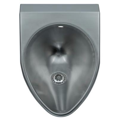 China Easy Clean 304 Stainless Steel Wall Hung Men Urinal for sale