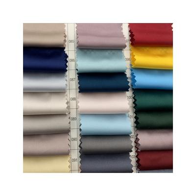 China Viable in common wholesale mixed colors jacquard stripe satin imitation silk dyed stretch woven fabric for pajamas for sale