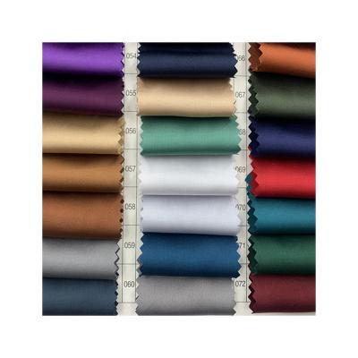 China Durable Stretch Polyester Satin Smooth Imitation Silk Fabric for sale