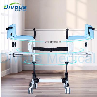 China 2021 hot sale new design product handicap chairs for disabled people transfer wheelchair 711*545*902mm for sale