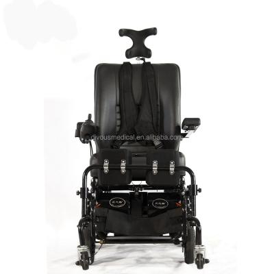 China Rehabilitation Center 320W Motor Power Standing Electric Wheelchair For Handicapped for sale