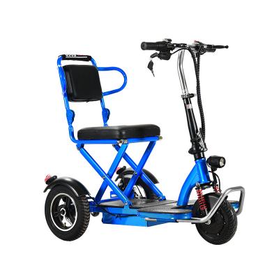 China hot selling old mobility tricycle scooter folding electric wheelchair X3 for sale