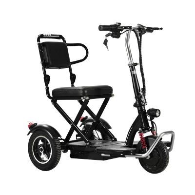 China 2019 fashions factory price folding electric scooter electric wheelchair old tricycle X3 for sale