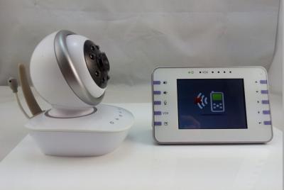 China Low Interference Wireless Video Baby Monitor with night light & Audio for sale