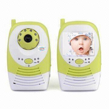 China 2.4" TFT LCD 2.4GHz Wireless Video 2 Way Talk Baby Monitor for sale