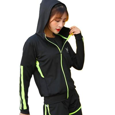 China Quick Dry Breathable Yoga Zipper Sports Women Running Jackets Sheath Long Lady Outdoor Yoga Running Jacket Fitness Gym Training Coat for sale