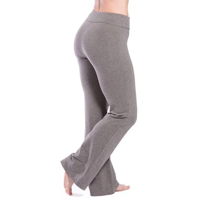 China In 2021 Antibacterial Leggings and Mid Rise Yoga Wearing Hip Lifting Classic Wide-Leg Yoga Pants for sale