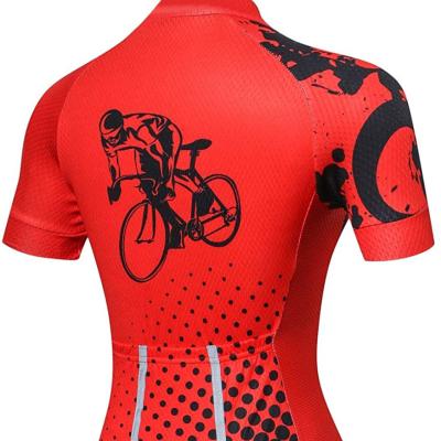 China Breathable Women's Shirt Summer Jacket Short Sleeve Road Cycling Cycling Clothing for sale