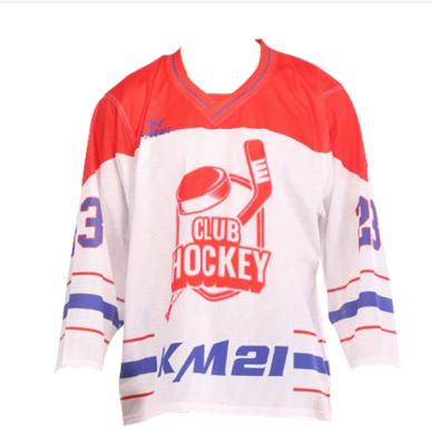 China Factory Quality Quick Dry Best Ice Hockey Team Training Jerseys Outdoor Products Custom Uniform Sportswear for sale