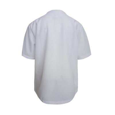 China Antibacterial Mens Baseball Tank Top Plain Hipster Button Down White Team Sports Uniform Hip Hop Shirt S-3XL for sale