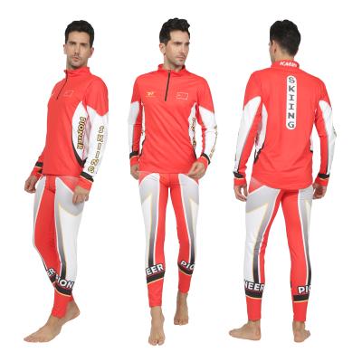 China OEM Anti-UV Custom Sublimation Zipper Speed ​​Suit Long Sleeved Skating Tank Top Professional Sportswear for sale